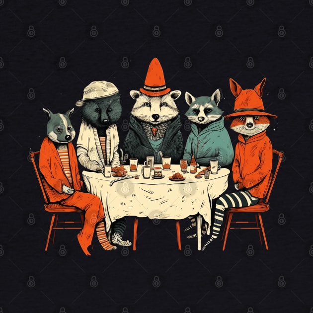 Awkward Animals Costume Party by origato